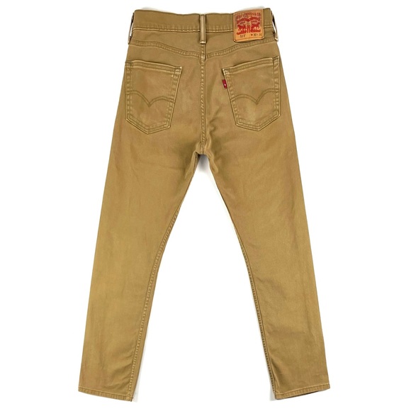 Levi’s 513 Khaki Tan Slim Straight Jeans - Picture 5 of 10